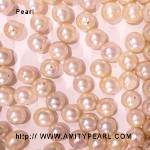 6213 saltwater half-drilled pearl about 6.5-7mm champagne color.jpg